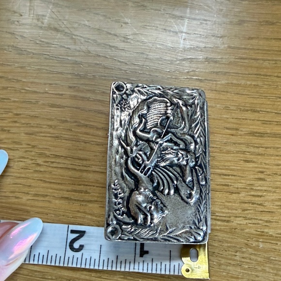 Lyn Gaylord Sterling silver Vintage belt buckle - Picture 13 of 13